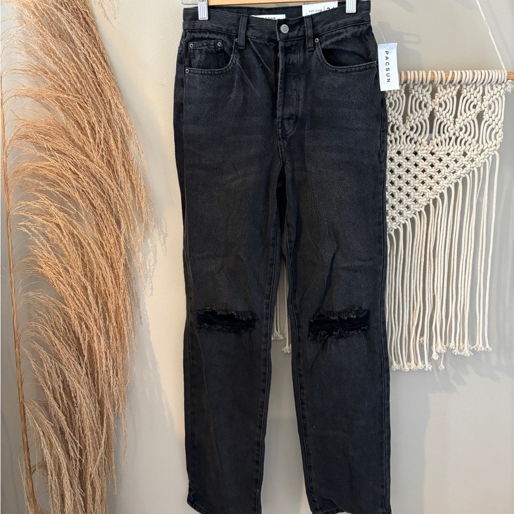 Pacsun Black Dad Jeans